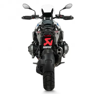 Akrapovic Bmw R 1300 GS Terminale Di Scarico Moto Slip-On Line Titanio Nero