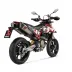 Akrapovic Ducati Hypermotard 698 Mono / RVE Terminali Di Scarico Moto Slip-On Line Titanio