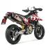 Akrapovic Ducati Hypermotard 698 Mono / RVE Terminali Di Scarico Moto Slip-On Line Titanio