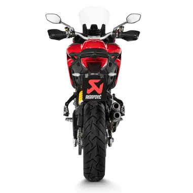 Akrapovic Ducati Multistrada 950 / S 21 - 2023 Terminale Di Scarico Moto Slip-On Line Titanio Omologato