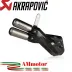 Akrapovic Ducati Multistrada 950 / S 21 - 2023 Terminale Di Scarico Moto Slip-On Line Titanio Omologato