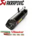 Akrapovic Honda Cb500 Hornet Terminale Di Scarico Moto Slip-On Line Carbonio Omologato