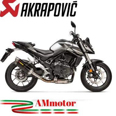 Akrapovic Honda Cb750 Hornet Terminale Di Scarico Moto Slip-On Line Carbonio Omologato