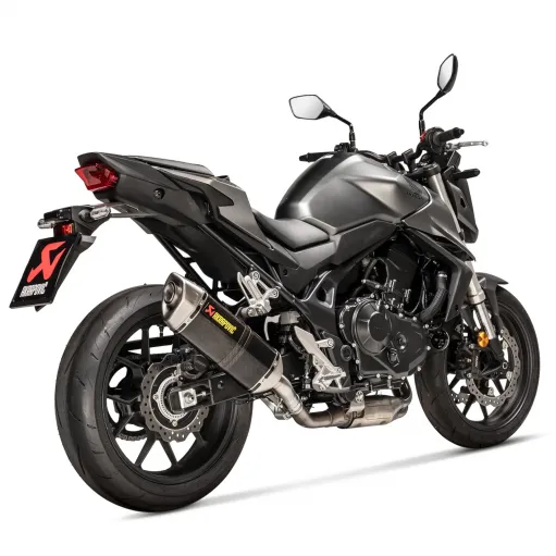 Akrapovic Honda Cb750 Hornet Terminale Di Scarico Moto Slip-On Line Carbonio Omologato