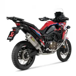 Akrapovic Honda Africa Twin 1100 Adv Sports 20 - 2025Scarico Completo Moto Racing Line Titanio 2