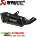 Akrapovic Honda Africa Twin 1100 Adv Sports 2024 Terminale Di Scarico Moto Slip-On Line Titanio