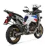 Akrapovic Honda Africa Twin 1100 Adv Sports 2024 Terminale Di Scarico Moto Slip-On Line Titanio