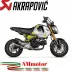 Akrapovic Honda Msx 125 / Grom 21 - 2024 Terminale Di Scarico Moto Slip-On Line Titanio