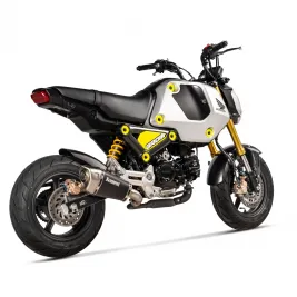 Akrapovic Honda Msx 125 / Grom 21 - 2024 Terminale Di Scarico Moto Slip-On Line Titanio 2