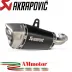Akrapovic Honda Msx 125 / Grom 21 - 2024 Terminale Di Scarico Moto Slip-On Line Titanio