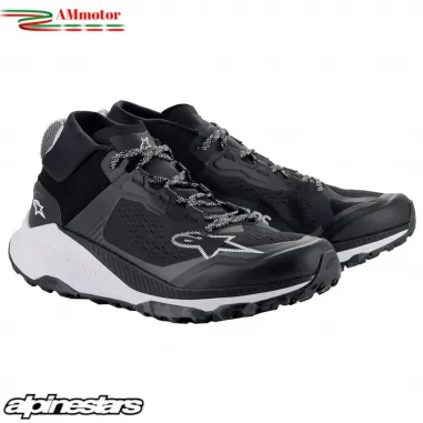 Scarpe Meta XR V2 Alpinestars Black White Dark Gray Sportive Uomo Trakking