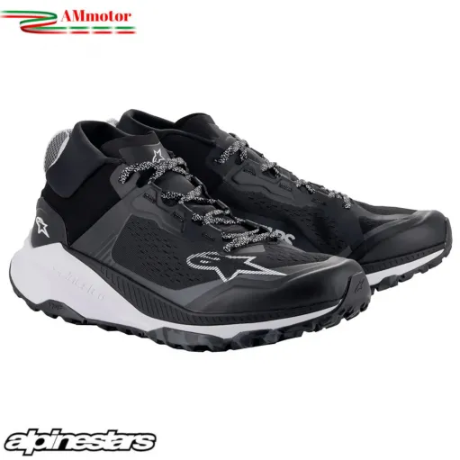 Scarpe Meta XR V2 Alpinestars Black White Dark Gray Sportive Uomo Trakking