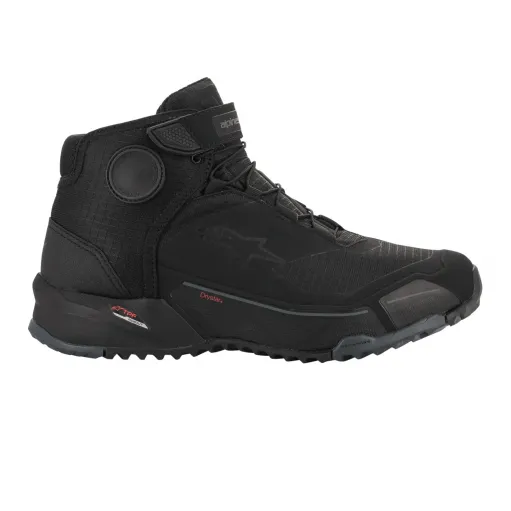 Scarpe Da Moto Alpinestars CR-X Drystar Riding Black Waterproof Uomo