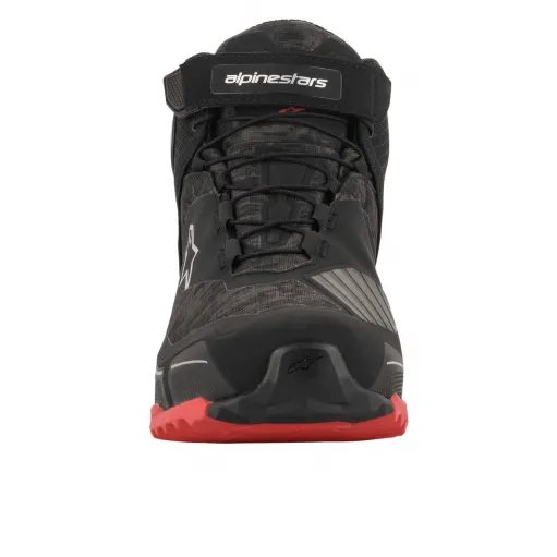 Scarpe Da Moto Alpinestars CR-X Drystar Riding Black Camo Red Waterproof Uomo