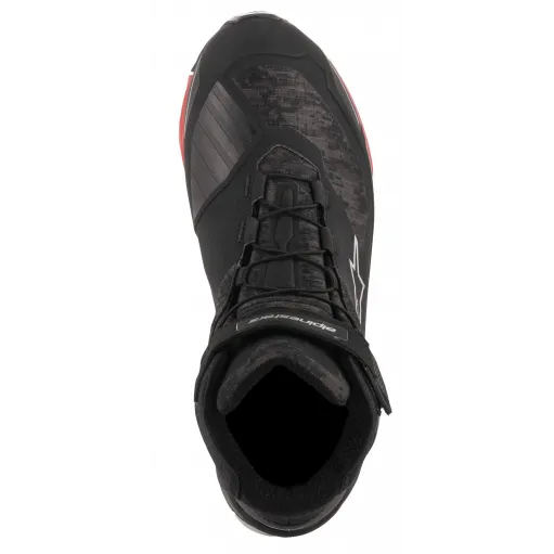 Scarpe Da Moto Alpinestars CR-X Drystar Riding Black Camo Red Waterproof Uomo