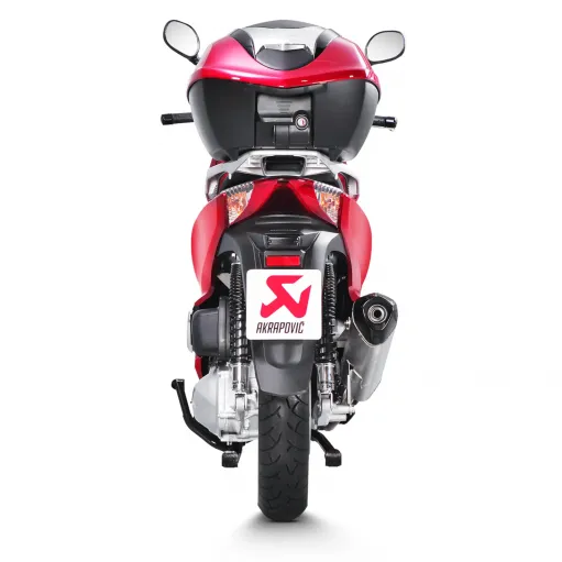 Akrapovic Honda SH 300 16 - 2020 Terminale Di Scarico Moto Slip-On Line Titanio