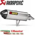 Akrapovic Honda SH 300 16 - 2020 Terminale Di Scarico Moto Slip-On Line Titanio