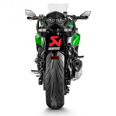 Akrapovic Kawasaki Ninja 1000 SX Terminale Di Scarico Slip-On Line Titanio Moto Omologato
