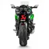 Akrapovic Kawasaki Ninja 1000 SX Terminale Di Scarico Slip-On Line Titanio Moto Omologato