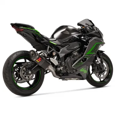 Akrapovic Kawasaki Ninja ZX 25R 23 - 2024 Scarico Completo Racing Line Terminale Carbonio Moto