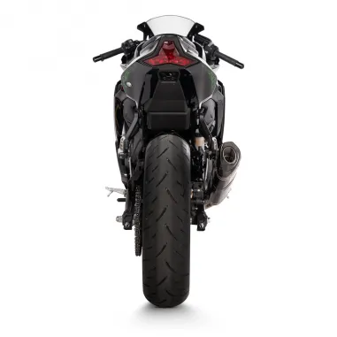 Akrapovic Kawasaki Ninja ZX 25R 23 - 2024 Scarico Completo Racing Line Terminale Carbonio Moto