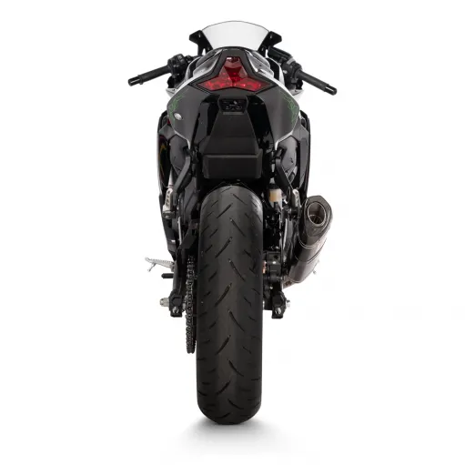 Akrapovic Kawasaki Ninja ZX 25R 23 - 2024 Scarico Completo Racing Line Terminale Carbonio Moto