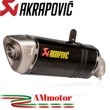 Akrapovic Kawasaki Ninja ZX 25R 23 - 2024 Terminale Di Scarico Moto Slip-On Line Carbonio
