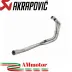 Kawasaki Z400 Collettori Di Scarico Moto Akrapovic Tubo Elimina Kat Inox Catalizzatore