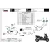 Scarico Completo Yamaha T-Max 530 Terminale Oval Black Coppa Carbonio Moto Scooter