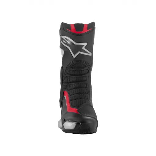 Alpinestars SMX-6 V3 R Black Silver Red Stivale Moto Strada Pista