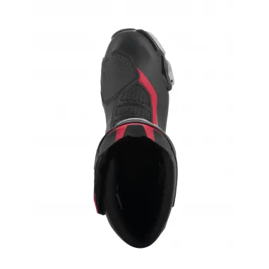 Alpinestars SMX-6 V3 R Black Silver Red Stivale Moto Strada Pista