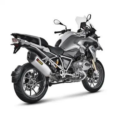 Akrapovic Bmw R 1200 Gs 13 2016 Terminale Di Scarico Slip-On Line Titanio Moto Omologato