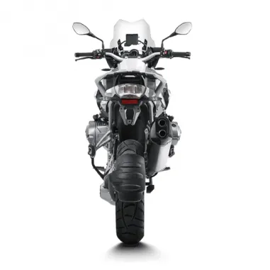 Akrapovic Bmw R 1200 Gs 13 2016 Terminale Di Scarico Slip-On Line Titanio Moto Omologato