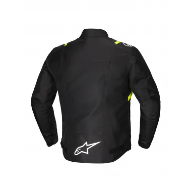 Giacca Da Moto Alpinestars T-SPS V2 Whaterproof Protezioni Cordura Black White Yellow Fluo