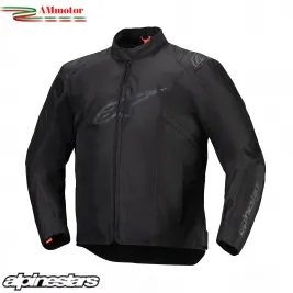 Giacca Da Moto Alpinestars T-SPS V2 Whaterproof Protezioni Cordura Black / Black