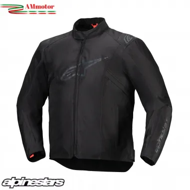 Giacca Da Moto Alpinestars T-SPS V2 Whaterproof Protezioni Cordura Black / Black