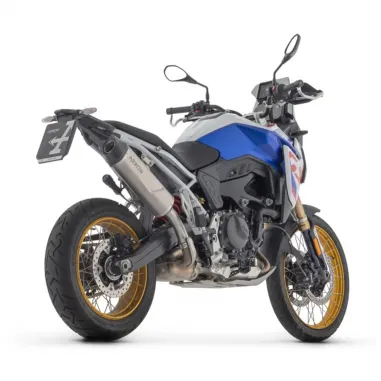 Arrow Bmw F 900 GS / Adventure Terminale Di Scarico Moto Indy Race Evo Titanio Fondello Carbonio Omologato