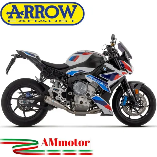 Arrow Bmw M 1000 R Kit Completo Competion Low Con Terminale Pro-Race Collettori Full Titanio