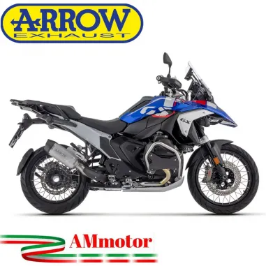 Arrow Bmw R 1300 GS Terminale Di Scarico Moto Marmitta Indy Race Evo Alluminio Fondello Carbonio