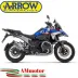 Arrow Bmw R 1300 GS Terminale Di Scarico Moto Marmitta Indy Race Evo Titanio Fondello Carbonio