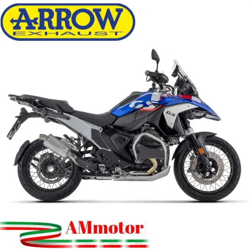 Arrow Bmw R 1300 GS Terminale Di Scarico Moto Marmitta Indy Race Evo Alluminio Fondello Inox
