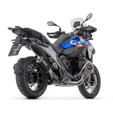 Arrow Bmw R 1300 GS Terminale Di Scarico Moto Marmitta Indy Race Evo Alluminio Dark Fondello Inox