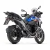 Arrow Bmw R 1300 GS Terminale Di Scarico Moto Marmitta Indy Race Evo Alluminio Dark Fondello Inox
