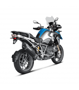 Akrapovic Bmw R 1200 Gs 13 2016 Terminale Di Scarico Slip-On Line Titanio Black Moto Omologato