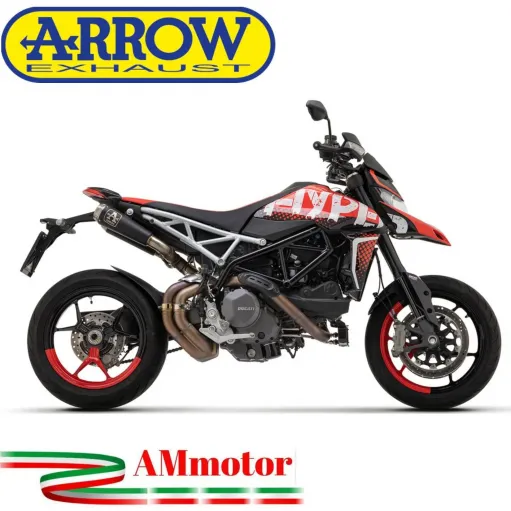 Arrow Ducati Hypermotard 950 / 950 SP 22 - 2024 Terminali Di Scarico Moto Marmitte Pro-Race Nichrom Dark