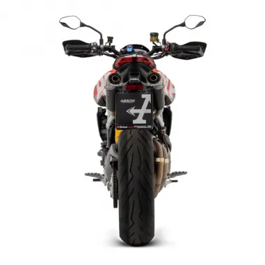 Arrow Ducati Hypermotard 950 / 950 SP 22 - 2024 Terminali Di Scarico Moto Marmitte Pro-Race Nichrom Dark