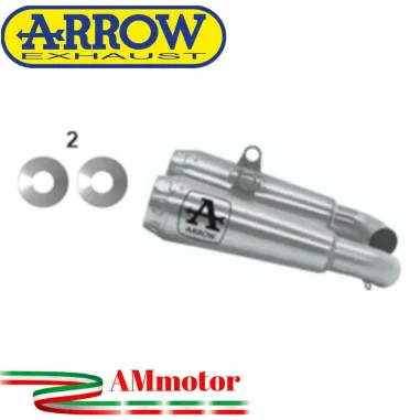 Arrow Ducati Hypermotard 950 / 950 SP 22 - 2024 Terminali Di Scarico Moto Marmitte Pro-Race Nichrom