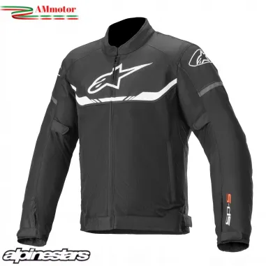 Giacca Alpinestars T-GP Plus R V3 Black Camo Red Protezioni Moto Cordura TG XL