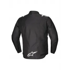 Giacca Da Moto Alpinestars T-SPS V2  Black / White Protezioni Cordura 2