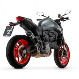 Arrow Ducati Monster 937 Terminale Di Scarico Moto Marmitta Indy Race Alluminio Dark 2